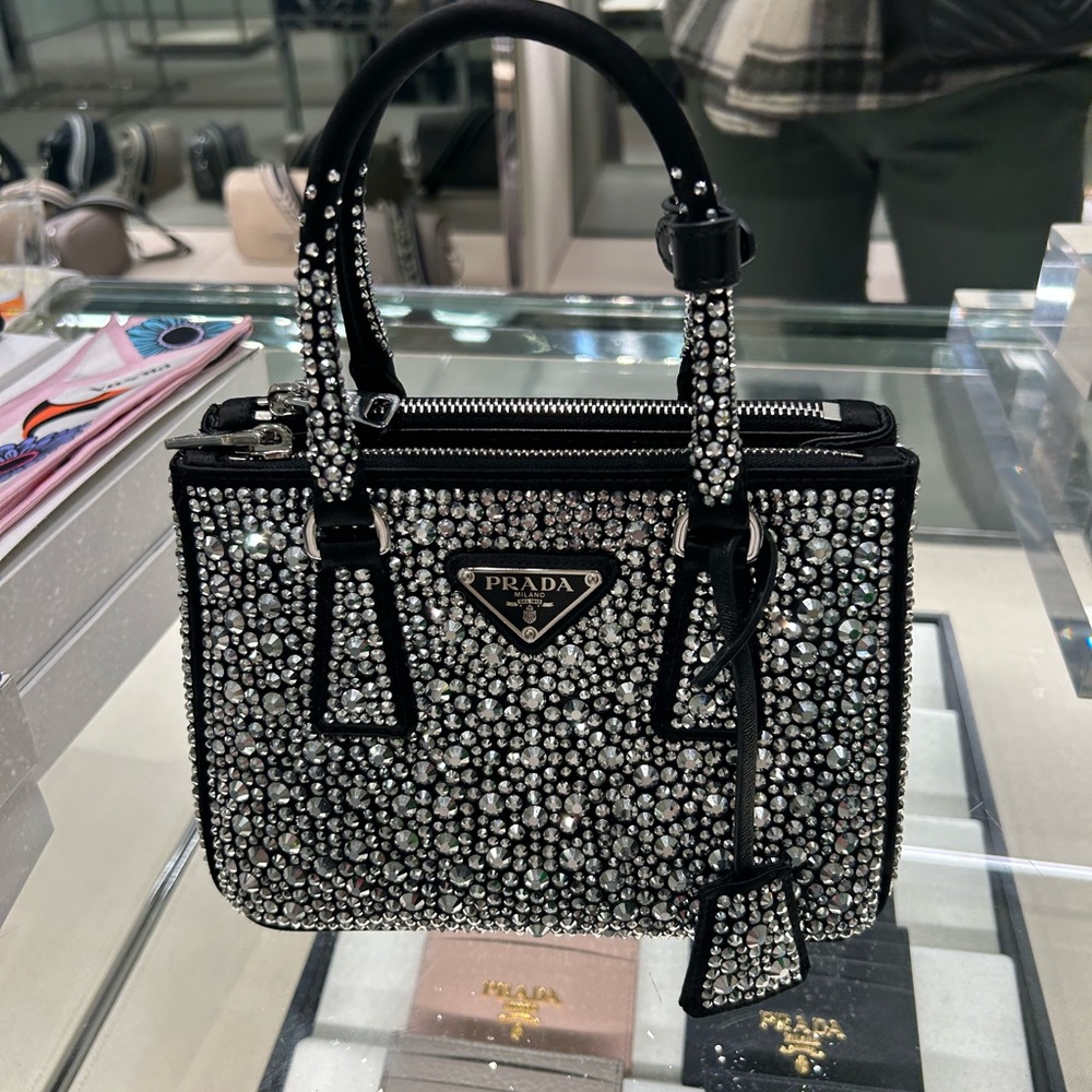Prada Galleria Satin mini bag